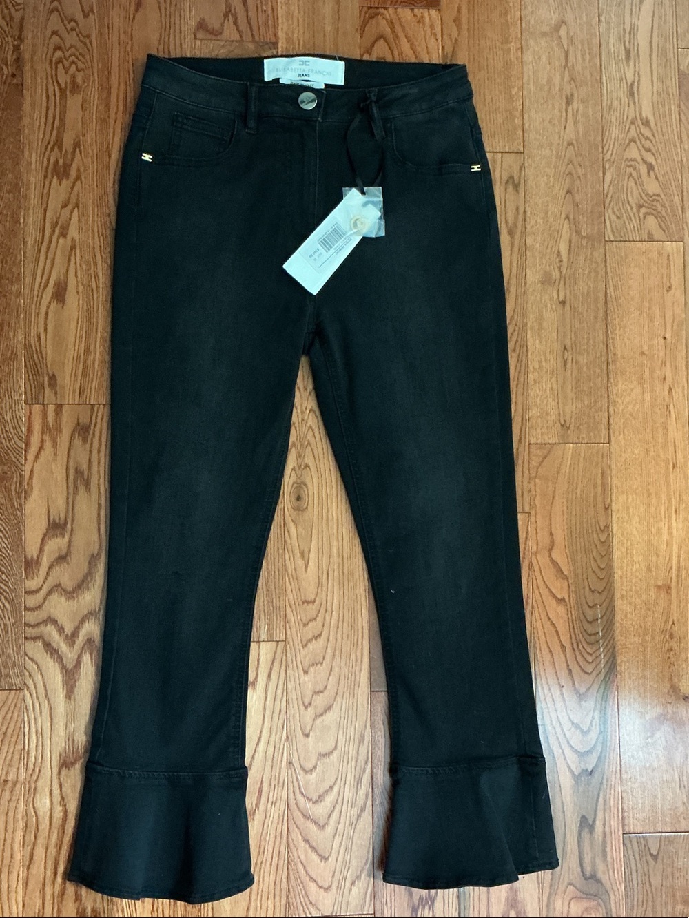 Elisabetta franchi Black Flared Jeans